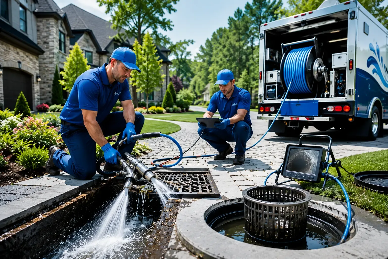 Local outdoor drain cleaning professionals in Yukon, MO
